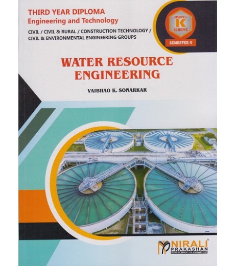Water Resources Engineering MSBTE  K Scheme Diploma Sem 5 Civil Engineering | Nirali Prakashan
